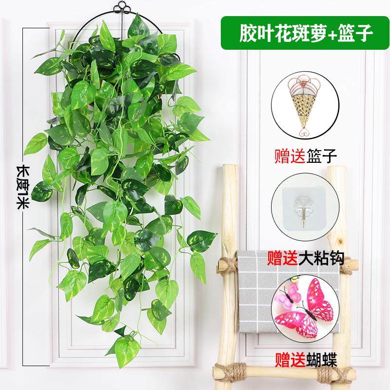 仿真绿萝客厅挂墙绿植壁挂植物装饰垂吊假花藤条室内藤蔓吊兰吊篮,鲜花速递/花卉仿真/绿植园艺,仿真绿植,淘宝优惠券,粉丝福利购,淘宝优惠卷