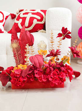 床藤蔓婚礼头花酒店仿真装饰藤仿房婚装饰结婚路真地花卧室引客厅