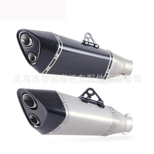 凯越321R排气管 春风250SR 摩托尾段排气改装 全碳纤尾段GSX250R