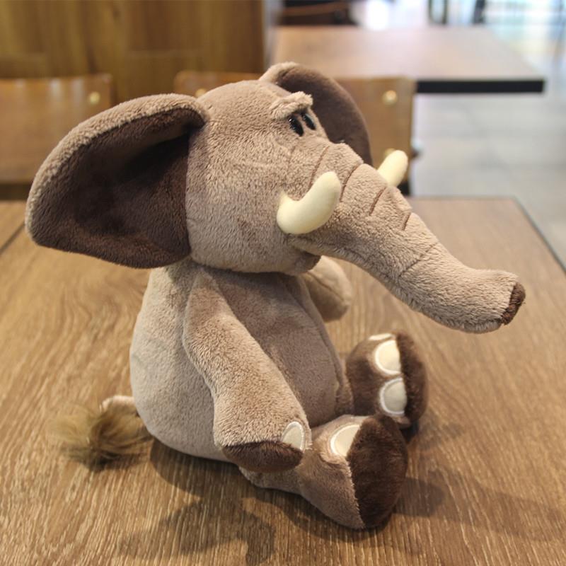正品孩大象动物大象娃娃枕头毛绒玩具长鼻子象大娃娃女朋友女礼物