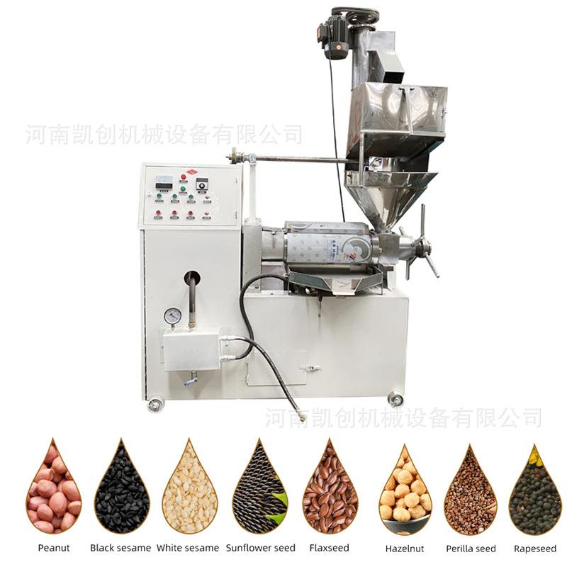 油大坊加工用螺旋榨油豆机菜籽冷VEV榨出机花生熟榨压油机油高