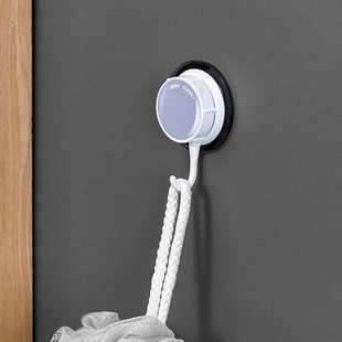 MHK 厨房挂钩卫生间浴室挂钩承重门后挂钩 迷你吸盘挂钩粘钩