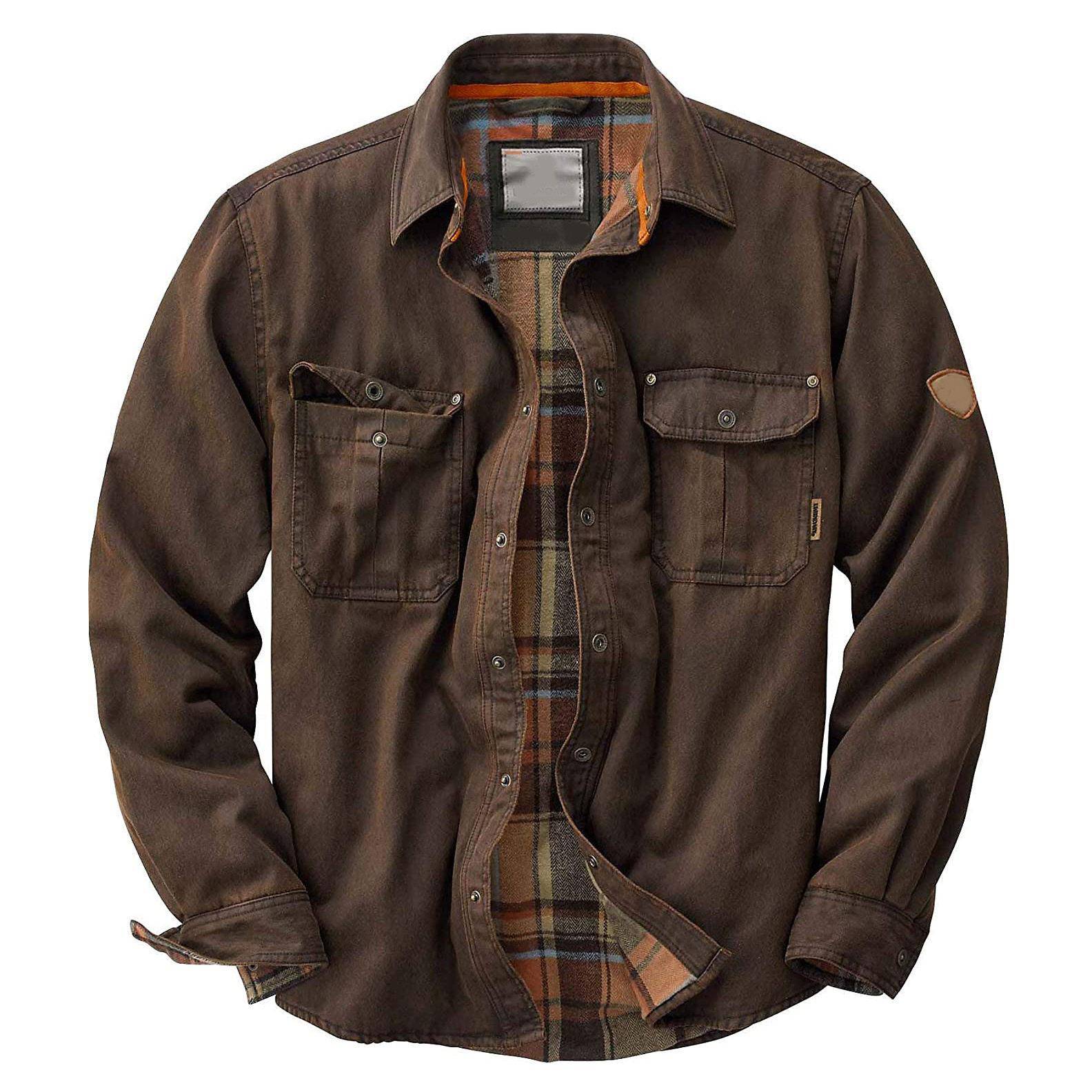 Legendary Whitetails Men Journeyman Flannel Lined Shirt - 实物图