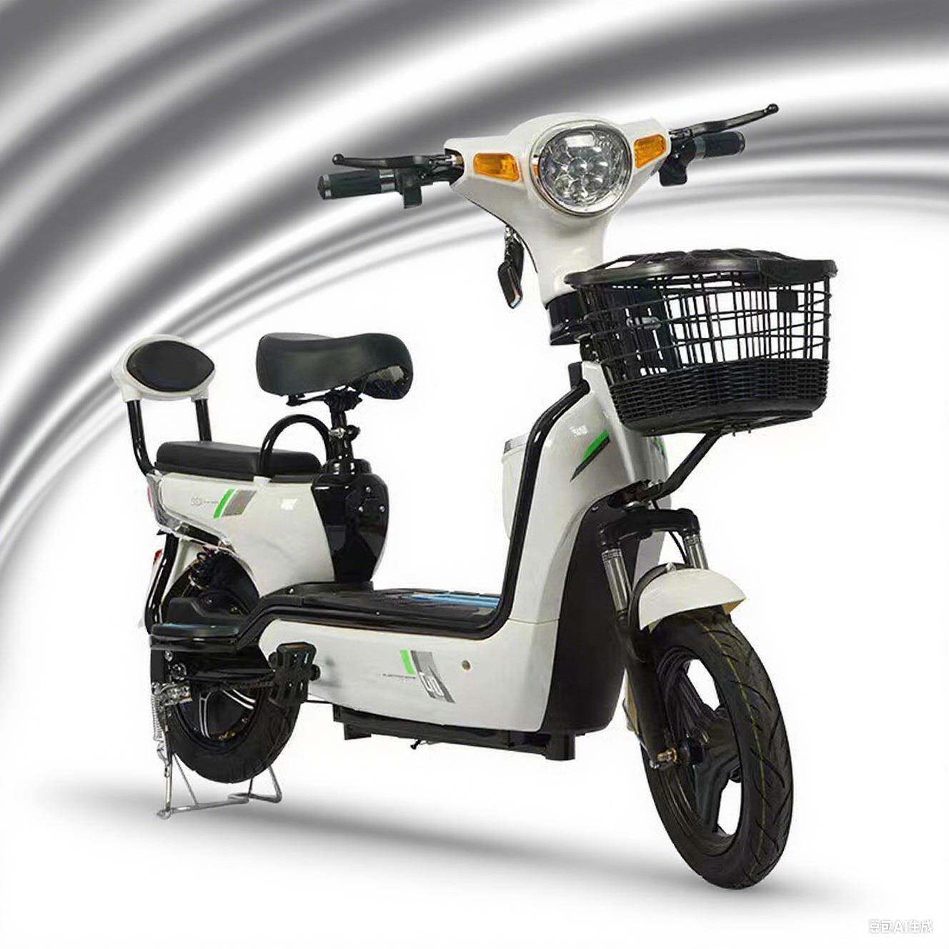成人跨境电瓶车女生小型电动自行车两轮电动车脚踏热销可折叠