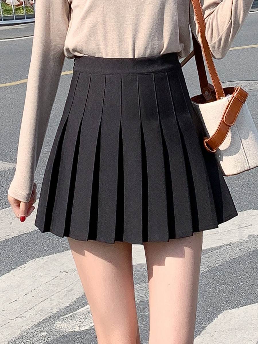 High-waisted pleated skirt female summer short 2019 new在类目 女装/女士精品, 半身裙中 - 来自Buy2taobao.com提供专业的淘宝代购服务