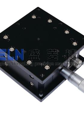 供应Z轴LZ80-2交叉导轨型微调架手动可调滑台精密升降位移平台