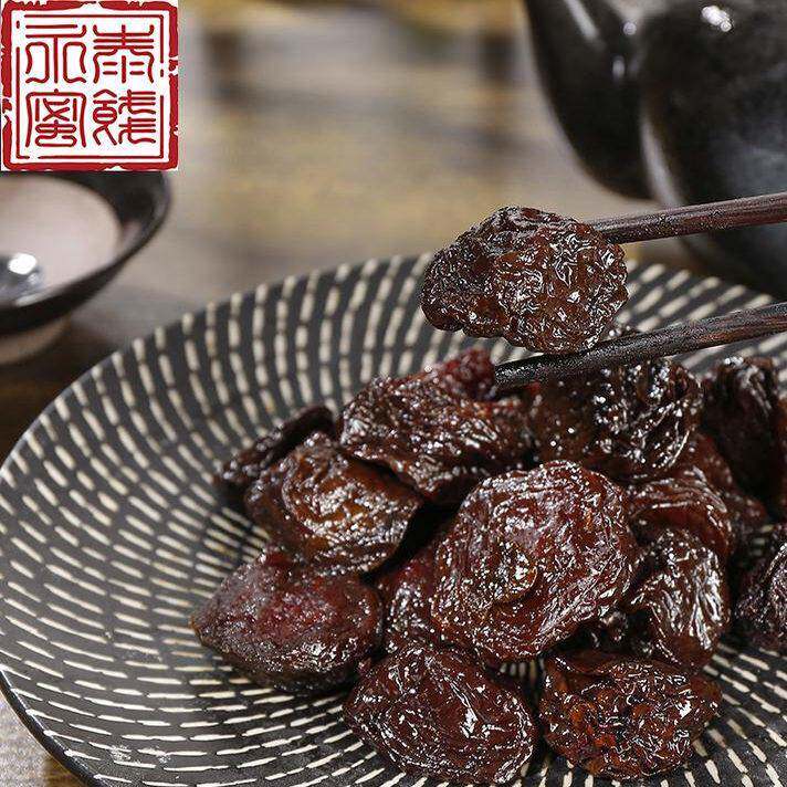永泰蜜饯黑糖青梅有核杭州特产休闲零食小时候的味道果脯208g