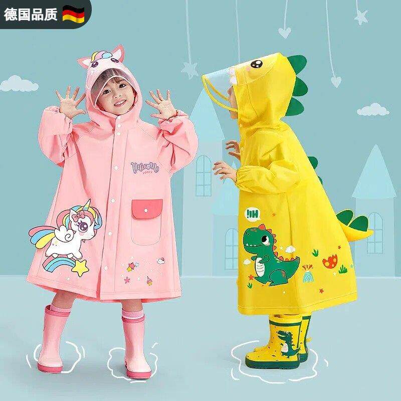德国雨衣女童男童女孩幼儿园专用卡通新款宝宝雨鞋小学生
