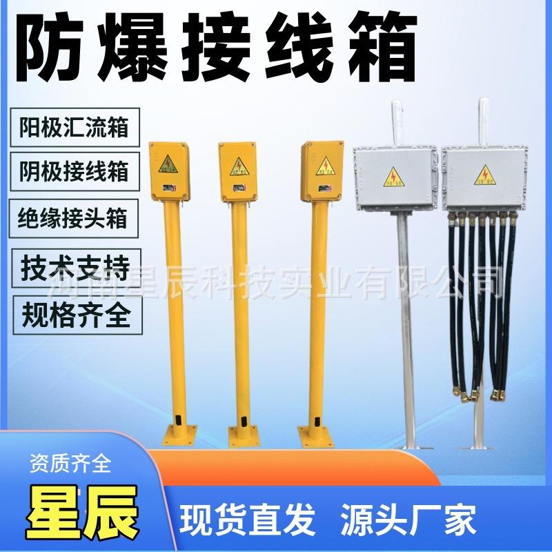 测试接线箱不锈钢防爆接线箱等电位连接器防爆外壳阳极集线箱