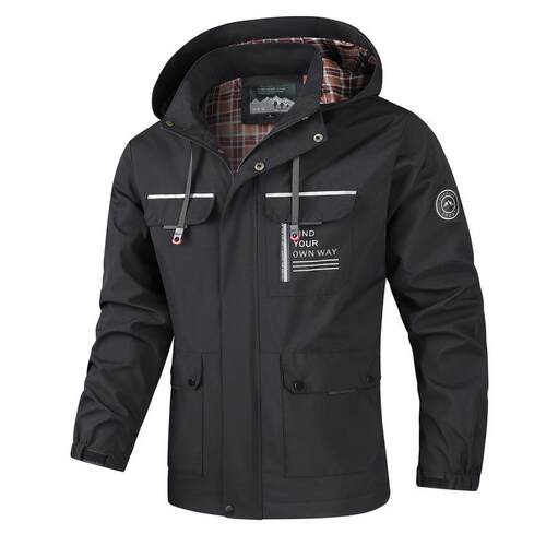 Men's jacket, Parker hooded jacket, men's coat, outdoor top
