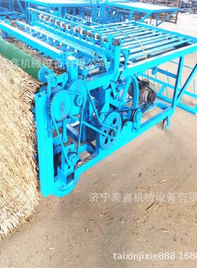 多功能优质草帘编织机一机多用草帘编织机公路养护蒲草保温草帘机