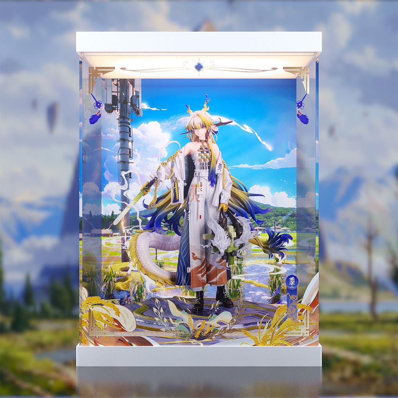 【移不动】明日方舟 黍 亚克力主题背景展示盒
