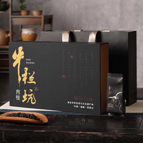 牛栏坑桂皮茶大红袍茶礼盒250g武夷岩茶马头岩桂皮礼盒
