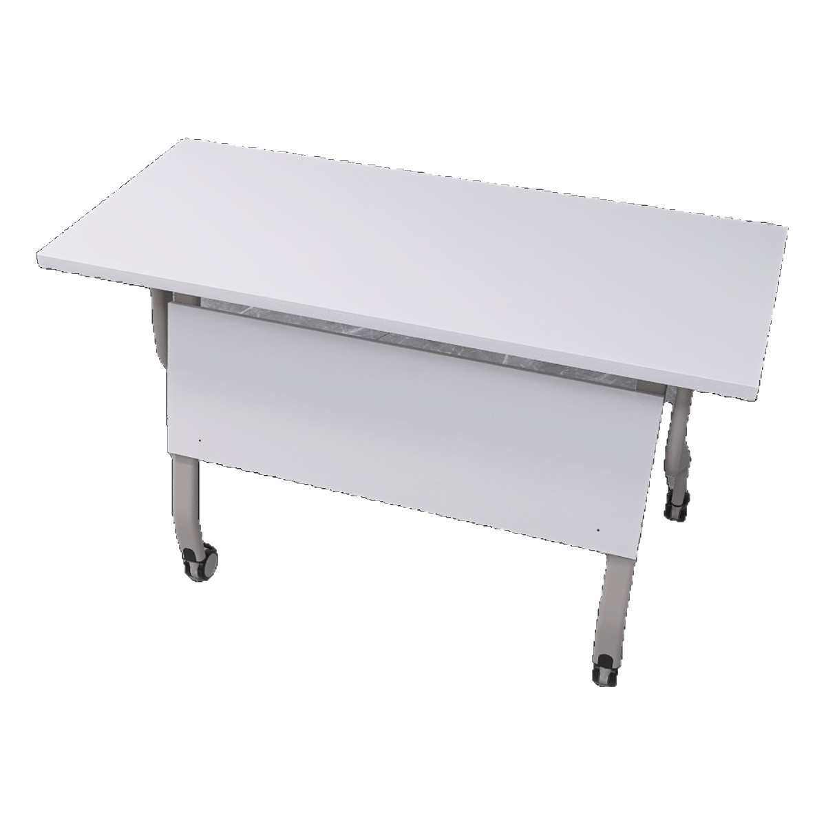 可移动可折叠会议培训桌椅拼接双人学习桌带轮长条桌侧翻办公桌,商业/办公家具,培训桌/培训台,淘宝优惠券,粉丝福利购,淘宝优惠卷