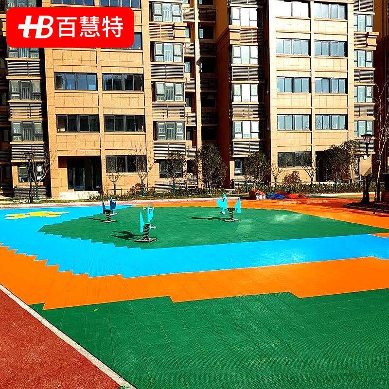 【悬浮地板】源头厂家幼儿园篮球场户外大型拼装地板室外羽毛球场
