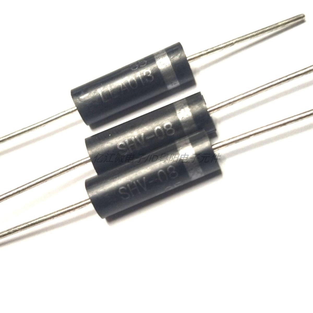 Shv-08-35新型Lla013微波炉配件高压二极管500Ma-350高频7.5X22Mm
