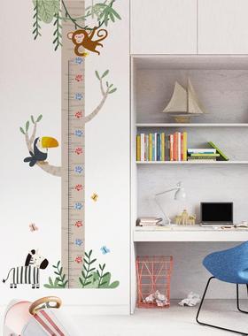 旅康CH39131AB大树身高贴幼儿园测量身高墙贴儿童房装饰记录身高