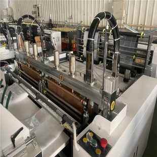 温州吹膜机机械500X2双道—全自心动高速NMZ切热背袋制袋机