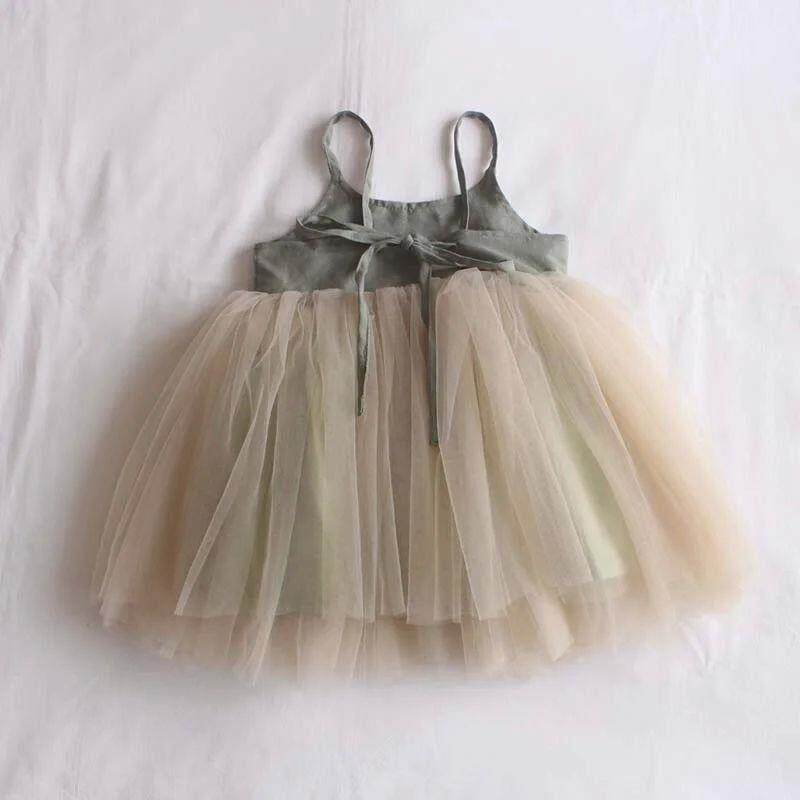 Princess Baby Girl Dress Summer Backless Baby Girls Birthday