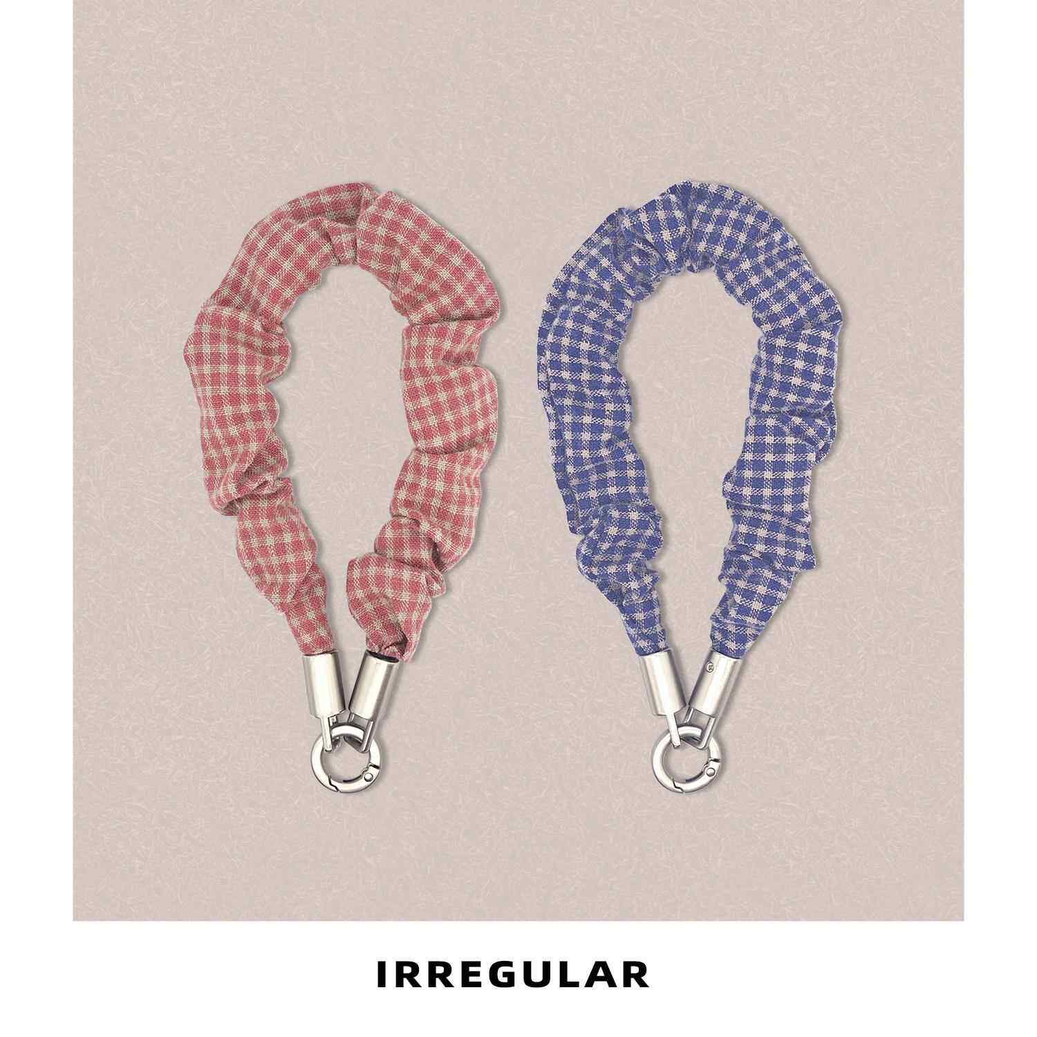 IRREGULAR原创手机挂绳复古发圈手机链挂手腕手机壳链条防丢挂链