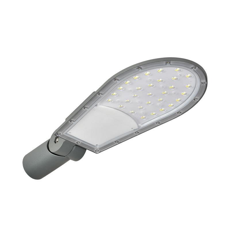 新款压铸路灯可调角度鸭舌路灯LED扇形路灯外壳套件50-200W