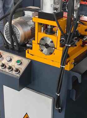 厂家供直6LQI0单头气动角机现货去毛刺机圆倒管圆坡口棒机现货