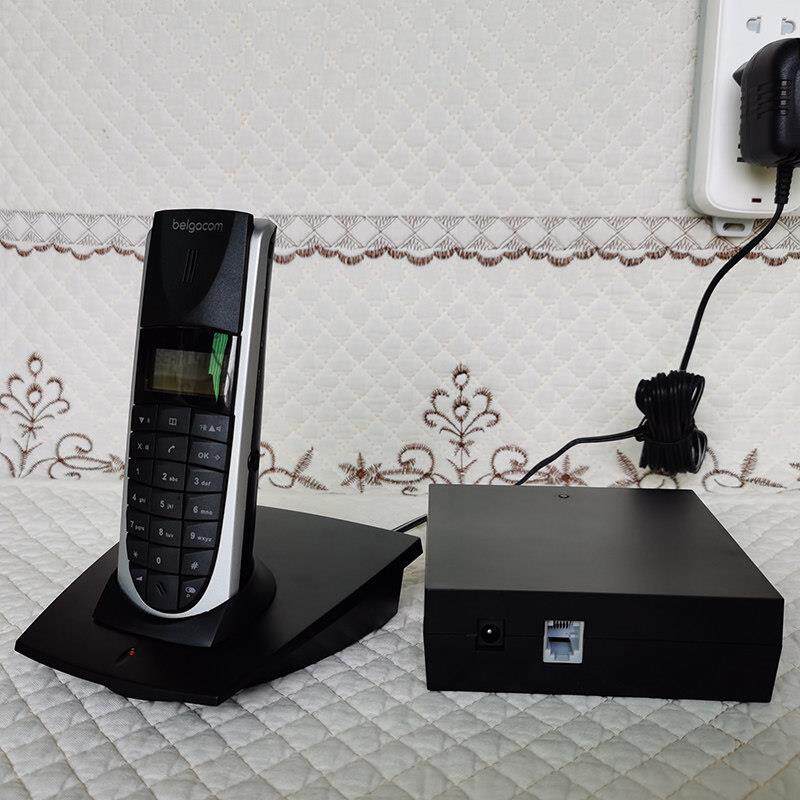 新款分体独立主机来电显示办公家用座机一拖一数字无绳电话子母机