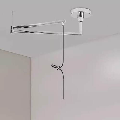 吊灯移位器配件 吊灯摇臂伸缩移位灯架 可移位调节吊灯DIY餐厅灯