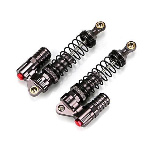 1/10攀爬车SCX10模型配件仿真负压避震器RC4WD D90车架金属减震器