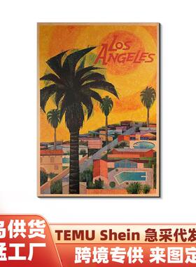 杭州城市印象横幅地平线手绘景观地标建筑剪影线稿插画矢量AI素材
