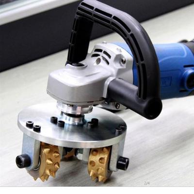 电动三头凿毛机FC-150混凝土凿毛机合金钻头手持式电动凿毛机