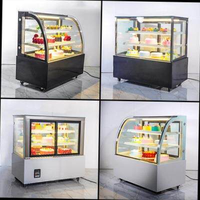 奥华蛋糕柜冷藏展示柜商用冰柜风冷西点甜品柜水果熟食保鲜柜