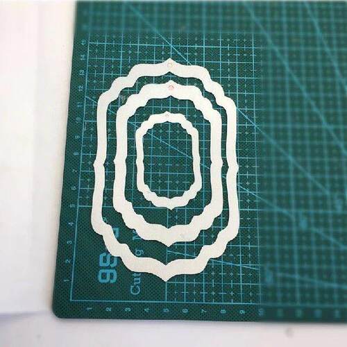 Tag Metal Cutting Dies DIY Scraping Card Stencil Paper