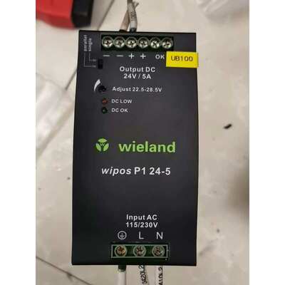 WIPOS P1 24-5德国Wieland威琅开关电源，拆