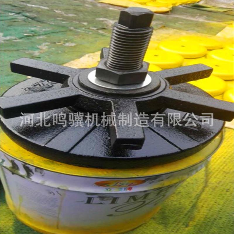 销球墨防震垫铁注塑机垫铁圆形减震垫铁六爪重型数控机床垫脚