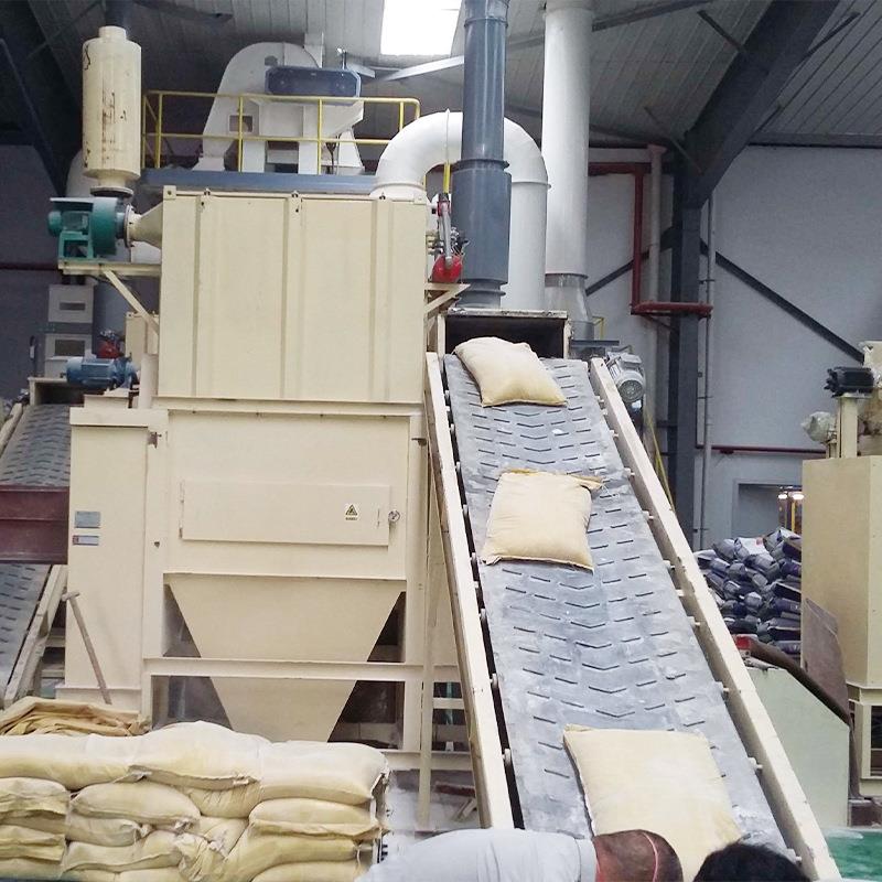 全自动拆包机25-50kg小袋密封除尘集中投料自动化设备安全可靠