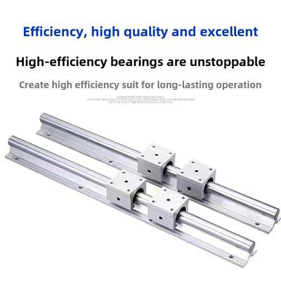 导轨滑块组Sbr导轨木工锯台铝支撑圆柱光轴Sbr16/20/25/30