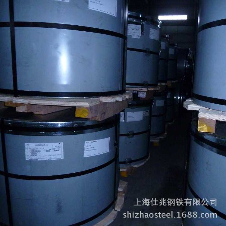 宝钢股份砖红/绯红/银色120g镀锌层镀铝锌彩钢板PVDF氟碳彩涂卷