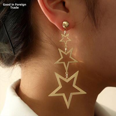 Fashion earring Club exaggerated temperament jewelry夸张耳环