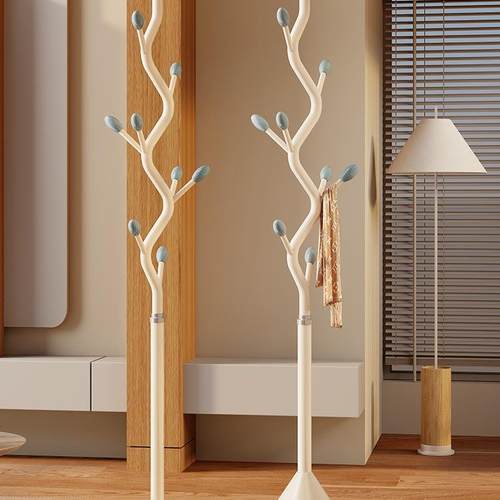 意式轻奢子帽架落地卧网室床边个衣性衣服收纳IWU架简易家用红挂