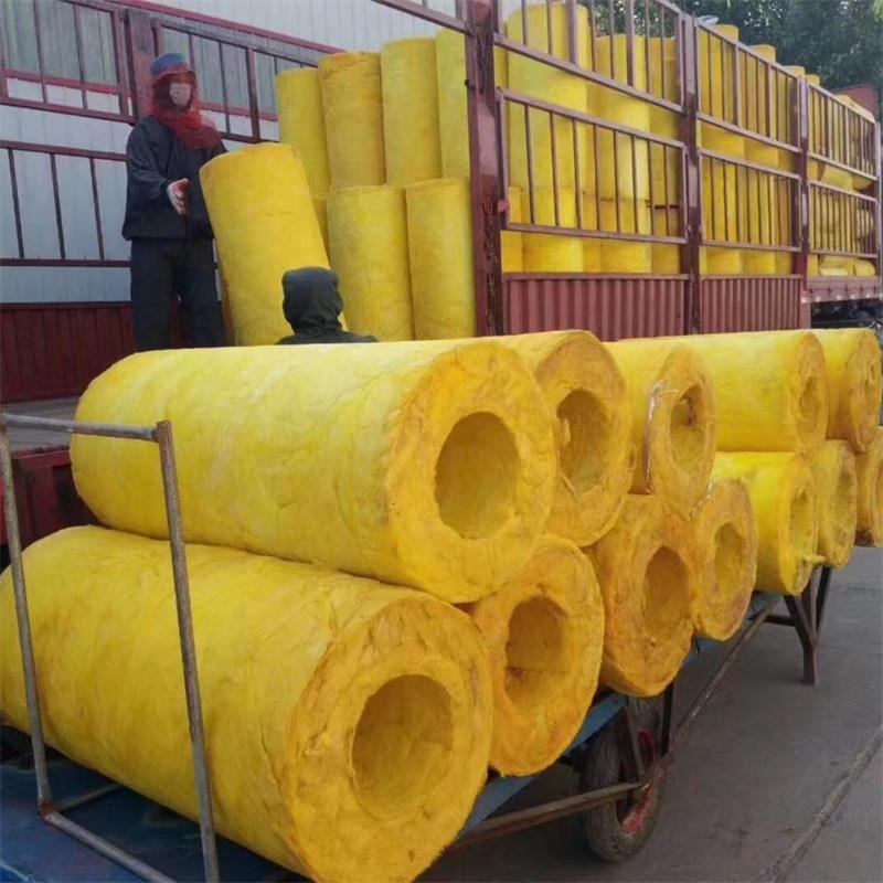 厂家供应玻璃棉管壳 锅炉蒸汽管道保温管 保温管