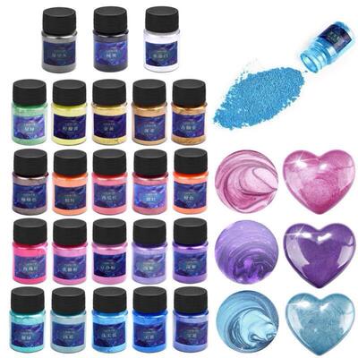 10ml Resin Pigment Filler Pearlescent Powder Coloring Dye DI