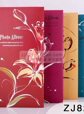 相册本6寸300张居家宝宝成长册插页式4R影集家庭大容量相簿3R塑封