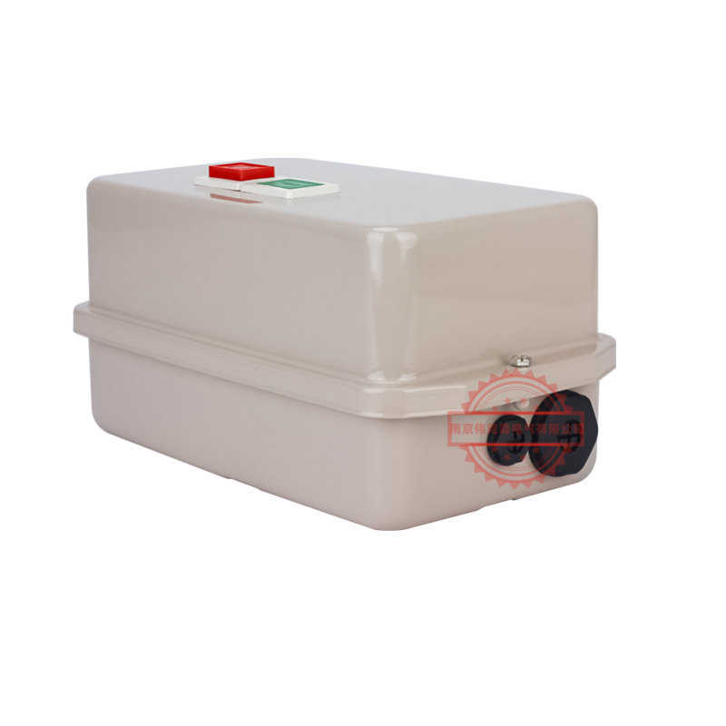 电磁力起动器QCX2-09 12 18 25 32 40 50 65 80 95塑料壳磁力开关
