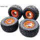 DIY四轮电动摩托卡丁车沙滩车配件13X6.50 饰盖 6寸草坪轮胎轮毂装