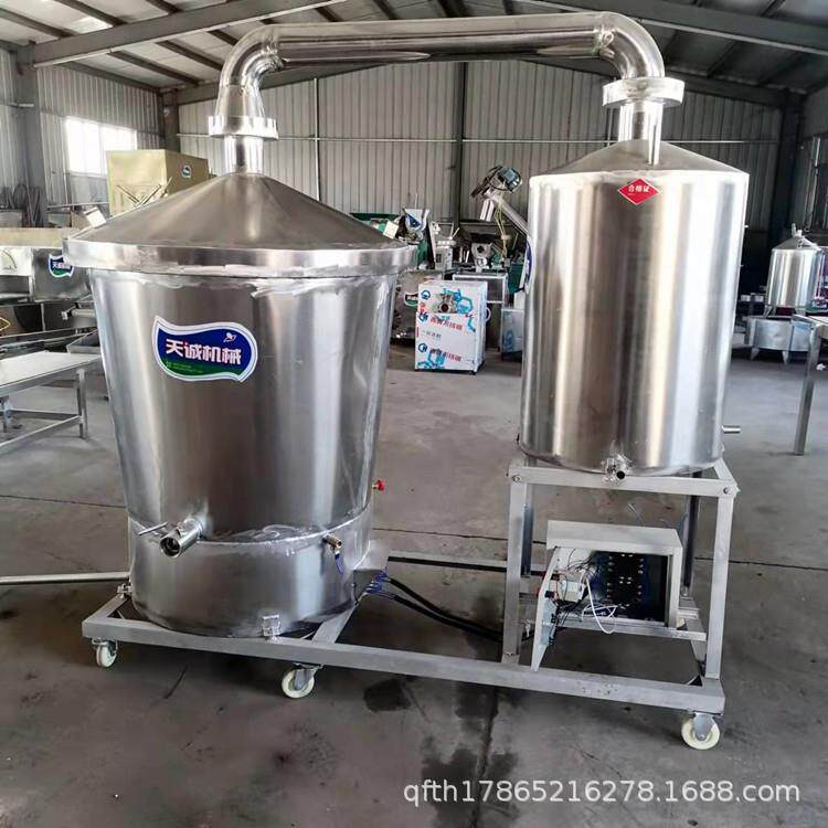 厂家出售不锈钢烧酒设备 白酒蒸酒设备 粮食酿酒设备型号介绍