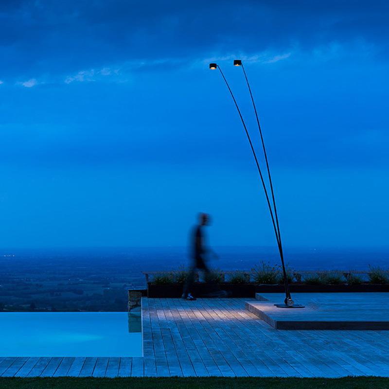 户外防水高杆落地外庭院灯防水草坪灯公园景观灯花园灯泳池灯