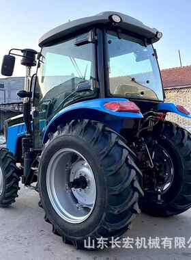 804轮式拖OEL拉机农用大耕马力水田田犁机旱柴地油80马力旋机