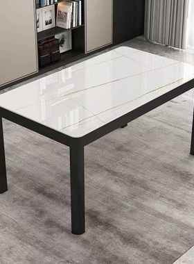 7T简HYG餐约吃饭快馆早餐面小吃店出屋经济型餐桌长租方形钢化玻