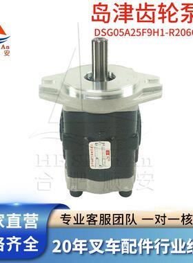 叉车配件叉车齿轮泵岛津原厂液压油泵天津岛津DSG05A25F9H1-R206C